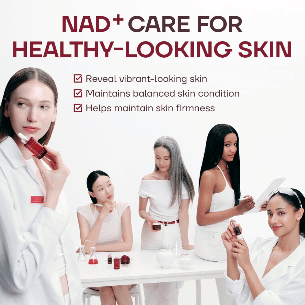 1. MISSHA Camellia PDRN NAD+ Firming Repair Serum – kasvoseerumi, jossa on NAD+:aa kiinteämmälle iholle, parantuneelle hehkulle ja tasapainoiselle iholle