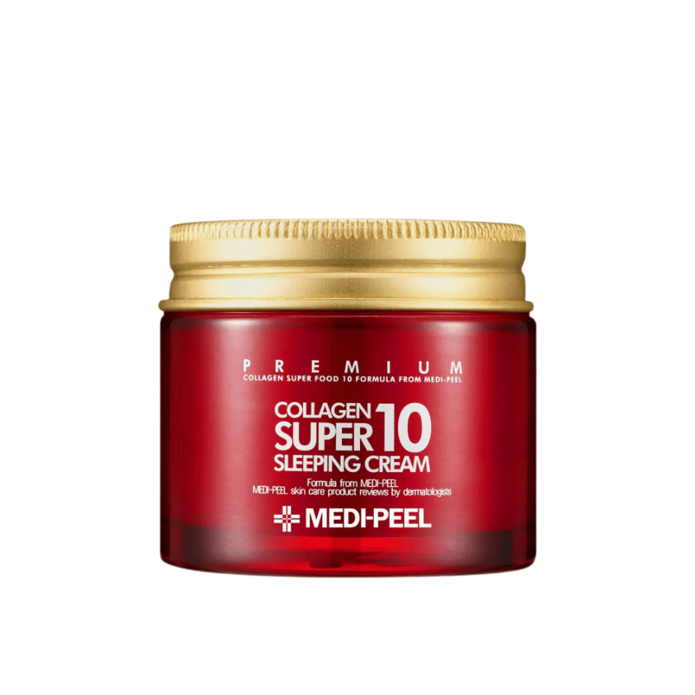 MEDI-PEEL Collagen Super 10 Sleeping Cream – korealainen sleeping cream kollageenilla kuivalle, kypsälle ja väsyneelle iholle.