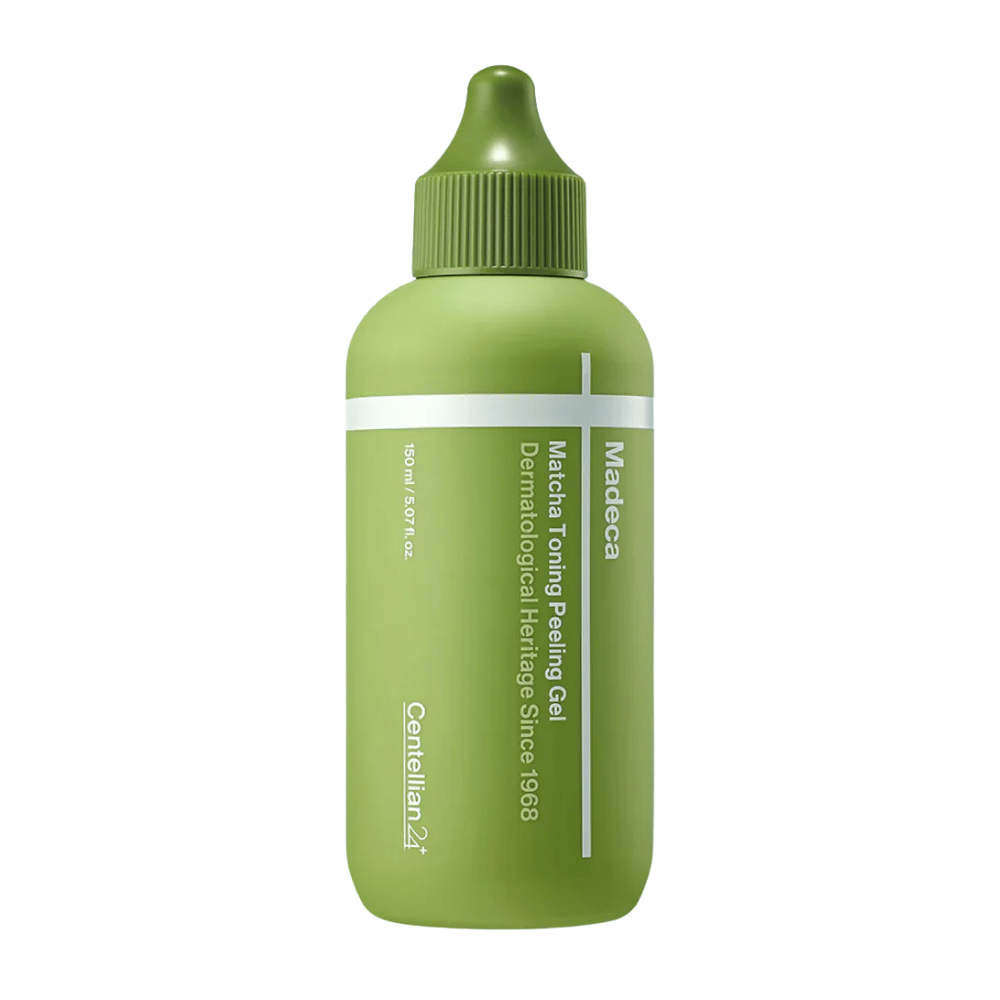 Centellian24 Madeca Matcha Toning Peeling Gel kasvojen kuorinta – korealainen peeling gel matchalla, joka kuorii ihoa hellävaraisesti, puhdistaa huokoset ja auttaa parantamaan ihon rakennetta.