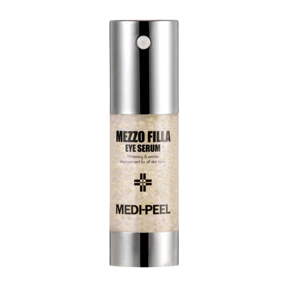 MEDI-PEEL Mezzo Filla Eye Serum pystysuora tuotekuva – korealainen silmäseerumi, joka auttaa vähentämään ryppyjä, antamaan hehkua ja parantamaan ihon kimmoisuutta.