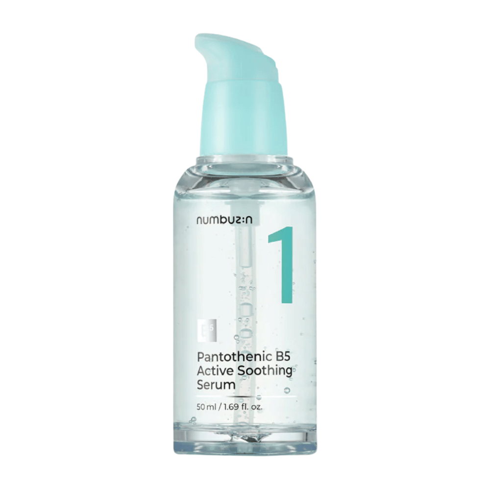 numbuzin No.1 Pantothenic B5 Active Soothing Serum 50 ml – korealainen B5-seerumi panthenolilla ja niasiiniamidilla tasapainoiselle ja kirkkaalle iholle