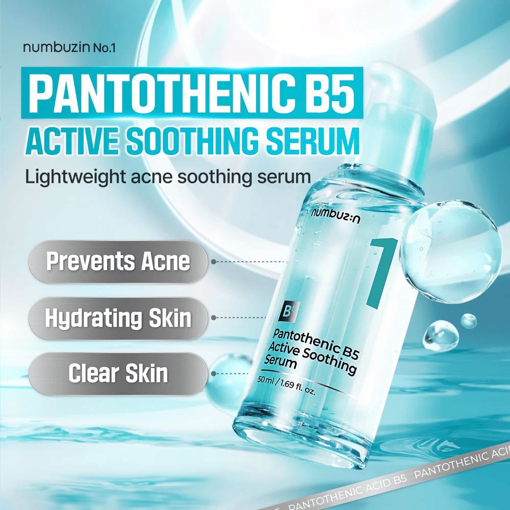 No.1 Pantothenic B5 Active Soothing Serum 50ml