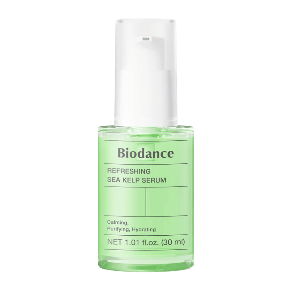 Biodance Refreshing Sea Kelp Serum 30 ml – rauhoittava ja talia säätelevä kasvoseerumi.
