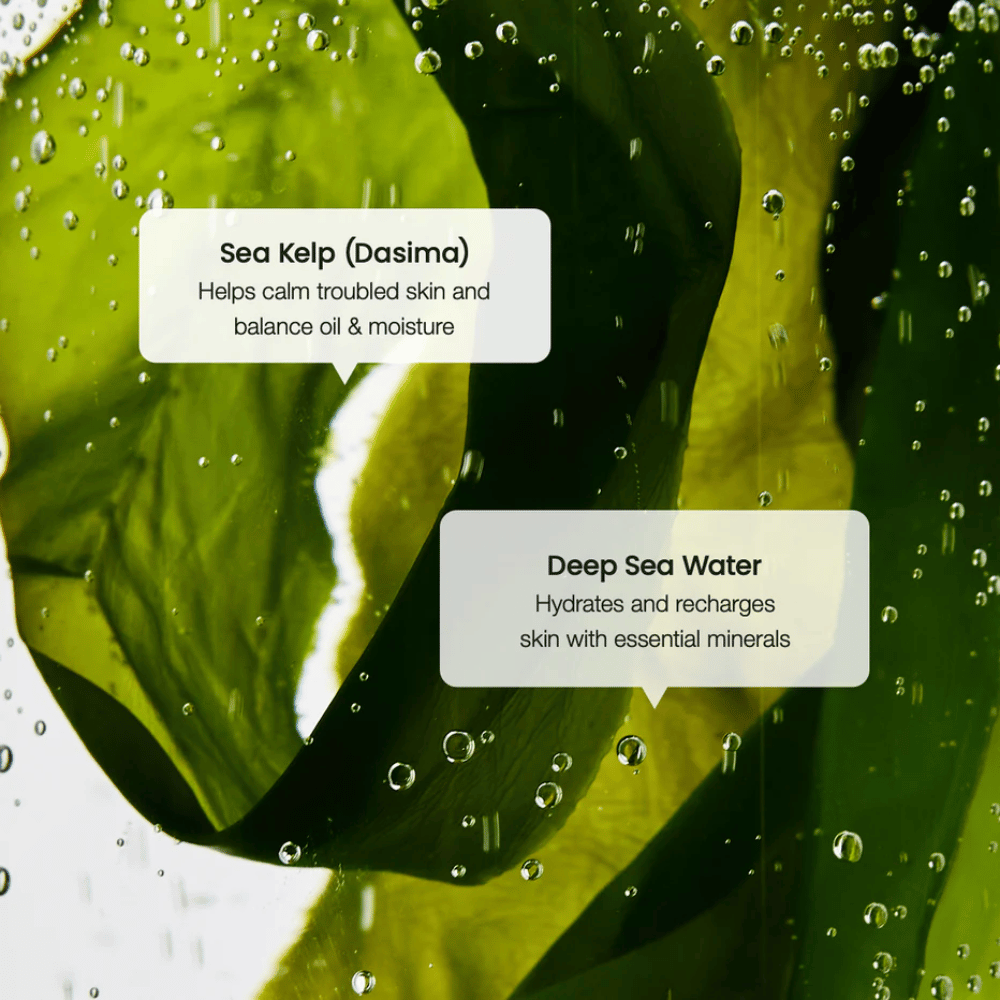 Merileväuute ja syvänmeren vesi Biodance Refreshing Sea Kelp Serum – kosteuttaa ja tasapainottaa ihoa.