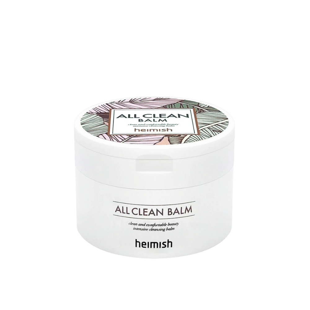 Heimish All Clean Balm 120ml – korealainen puhdistusbalmi, joka poistaa tehokkaasti meikin, aurinkosuojan ja epäpuhtaudet samalla kun se kosteuttaa ihoa.